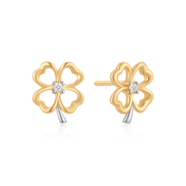 Guld ørestikker, fra Støvring Design