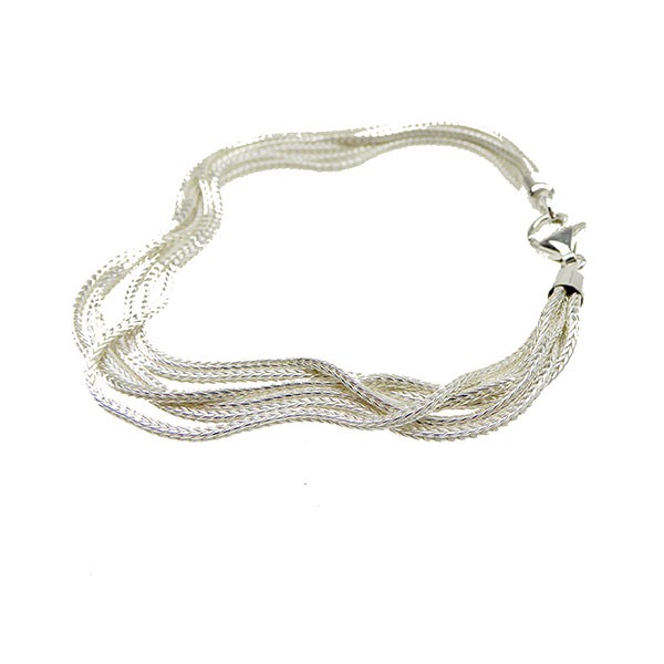 Armbånd & halskæde - 6 rk.Rævekæde - Blank 19cm, fra San - Links of Joy