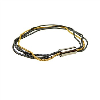 Armbånd & halskæde 4 rk. rævekæde - 2 farvet 21cm, fra San - Links of Joy