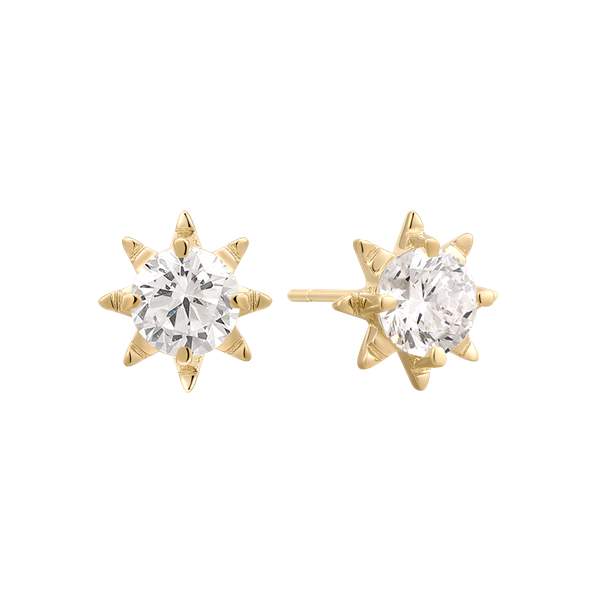 Guld ørestikker, fra Støvring Design