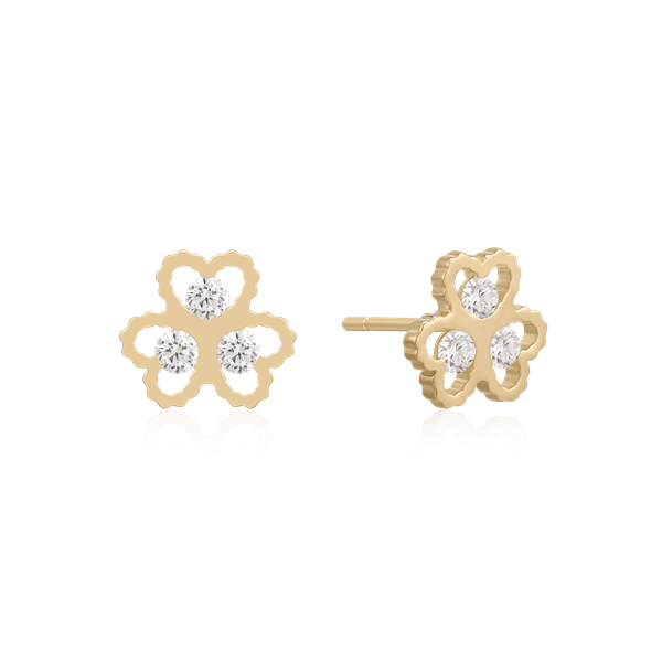 Guld ørestikker, fra Støvring Design