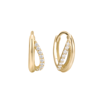 Guld ørestikker, fra Støvring Design