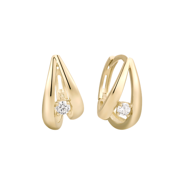 Guld ørestikker, fra Støvring Design