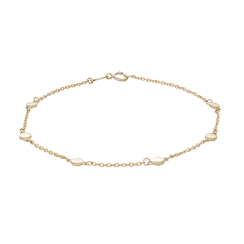 8kt. ankelkæde, fra Siersbøl