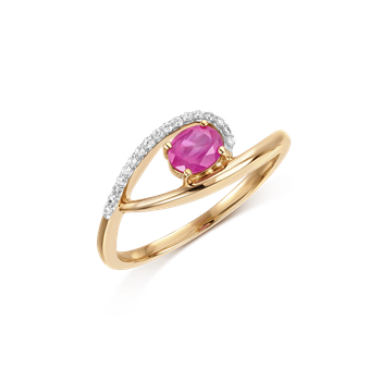 Guld ring, fra Støvring Design