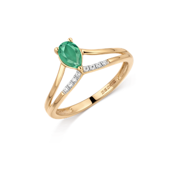 Guld ring, fra Støvring Design