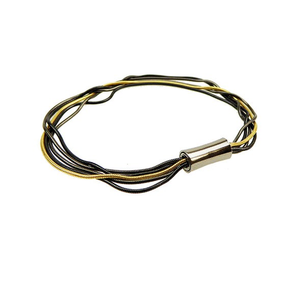 Armbånd & halskæde - 5 rk. Slange 2 farvet 16cm, fra San - Links of Joy