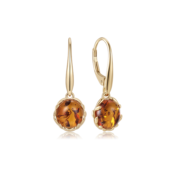 Guld ørehænger, fra Støvring Design