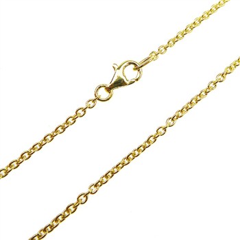 Armbånd & halskæde - Ankerkæde/Forgyldt 0,45mm 60cm, fra San - Links of Joy