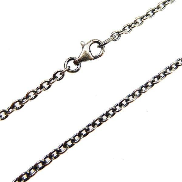 Armbånd & halskæde - Ankerkæde/Let oxyderet 0,6mm 70cm, fra San - Links of Joy