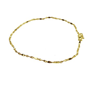 Armbånd & halskæde -Forgyldt 21cm, fra San - Links of Joy