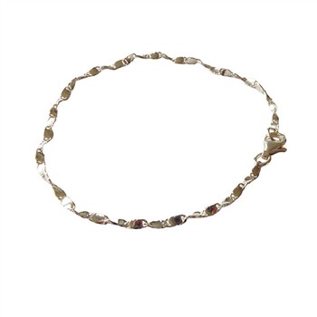 Armbånd & halskæde - Blank 80cm, fra San - Links of Joy