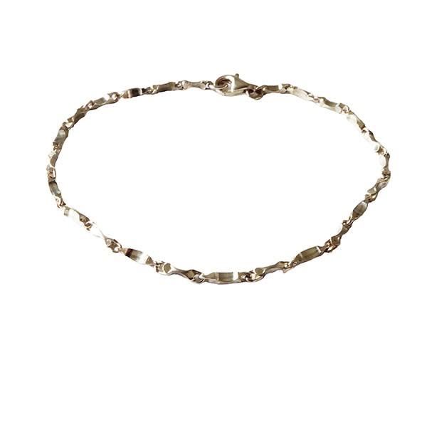 Armbånd & halskæde - Blank 18cm, fra San - Links of Joy