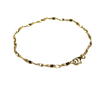 Armbånd & halskæde - Forgyldt 80cm, fra San - Links of Joy