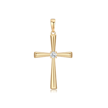 Guld vedhæng, fra Støvring Design