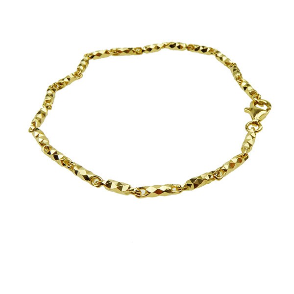 Armbånd & halskæde - 925/Forgyldt 18cm, fra San - Links of Joy