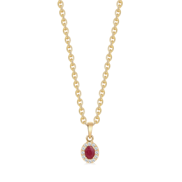 Guld halskæde, fra Støvring Design