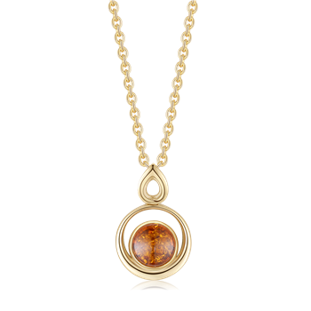 Guld halskæde, fra Støvring Design