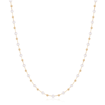 Guld collier, fra Støvring Design