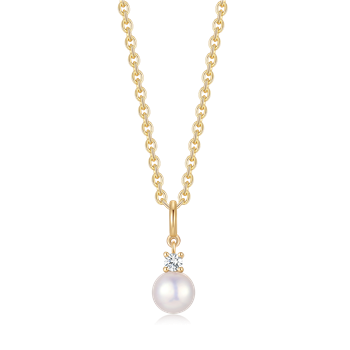 Guld halskæde, fra Støvring Design