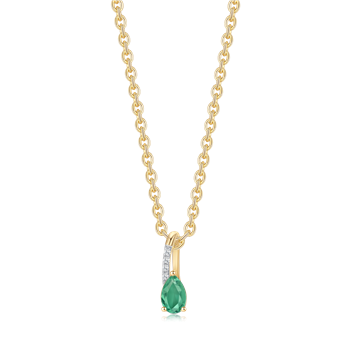 Guld halskæde, fra Støvring Design