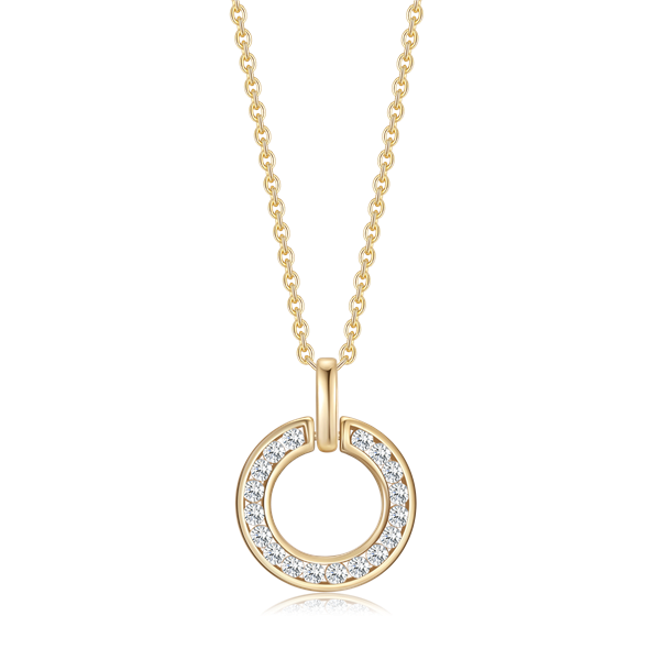 Guld halskæde, fra Støvring Design