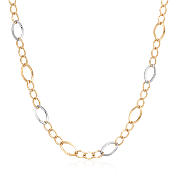 Guld collier, fra Støvring Design