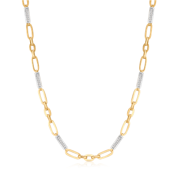 Guld collier, fra Støvring Design