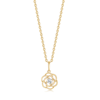 Guld halskæde, fra Støvring Design