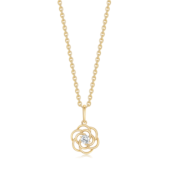 Guld halskæde, fra Støvring Design