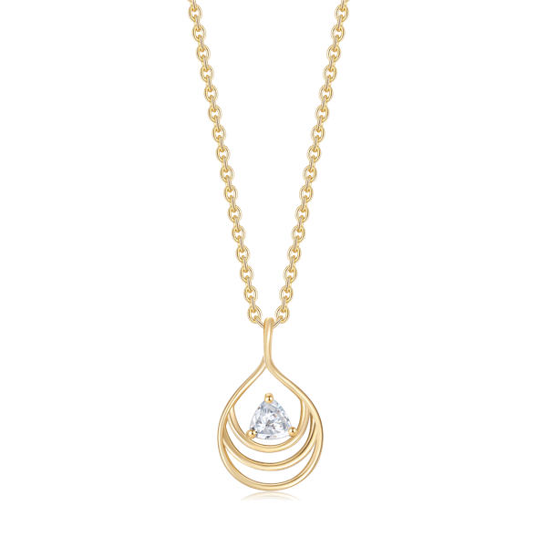 Guld halskæde, fra Støvring Design