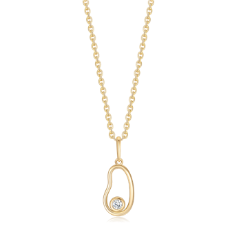 Guld halskæde, fra Støvring Design