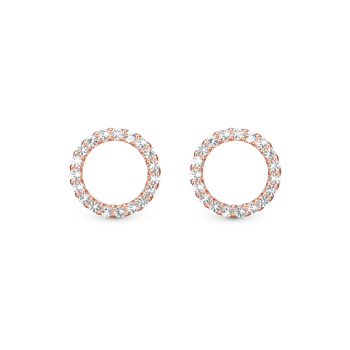 Topaz Sparkling Circle - Ørestikker , fra Christina Jewelry & Watches