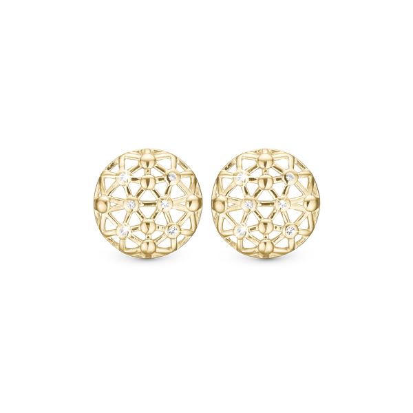 Secret Universe - Øreclips - Sølv, fra Christina Jewelry & Watches