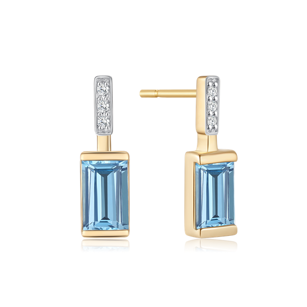 Guld ørestikker, fra Støvring Design