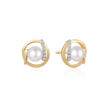 Guld ørestikker, fra Støvring Design