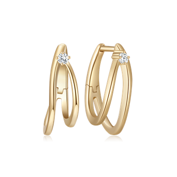 Guld creoler, fra Støvring Design