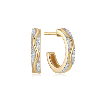 Guld ørestikker, fra Støvring Design