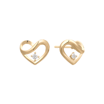 Guld ørestikker, fra Støvring Design