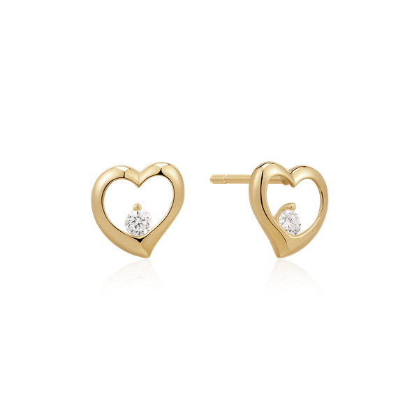 Guld ørestikker, fra Støvring Design