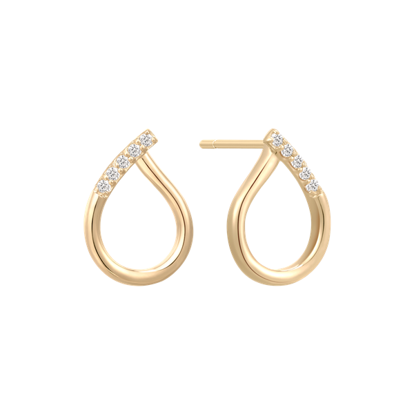 Guld ørestikker, fra Støvring Design