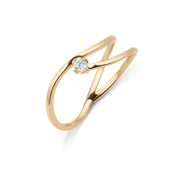 Guld ring, fra Støvring Design