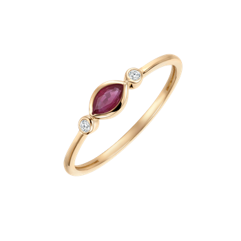 Guld ring, fra Støvring Design