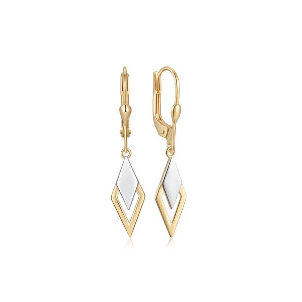 Guld ørehænger, fra Støvring Design