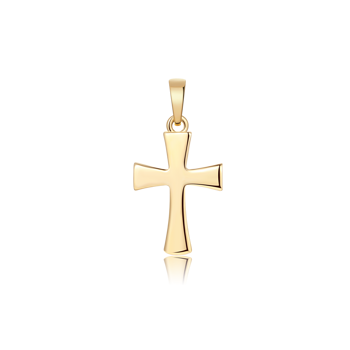 14 kt gullkors fra Støvring Design