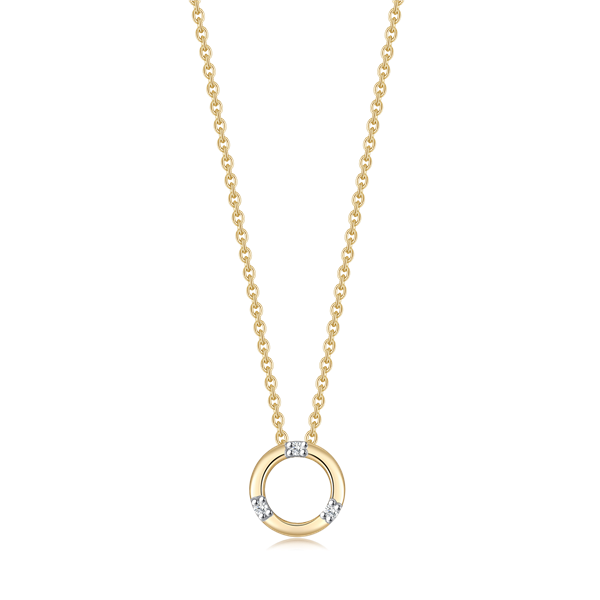 Guld halskæde, fra Støvring Design