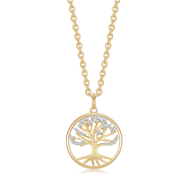 Guld halskæde, fra Støvring Design