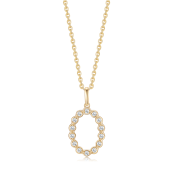 Guld halskæde, fra Støvring Design