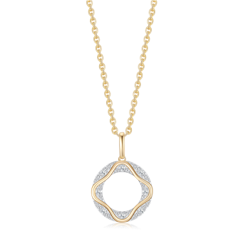 Guld halskæde, fra Støvring Design