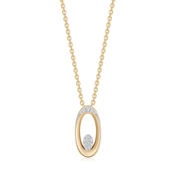 Guld halskæde, fra Støvring Design